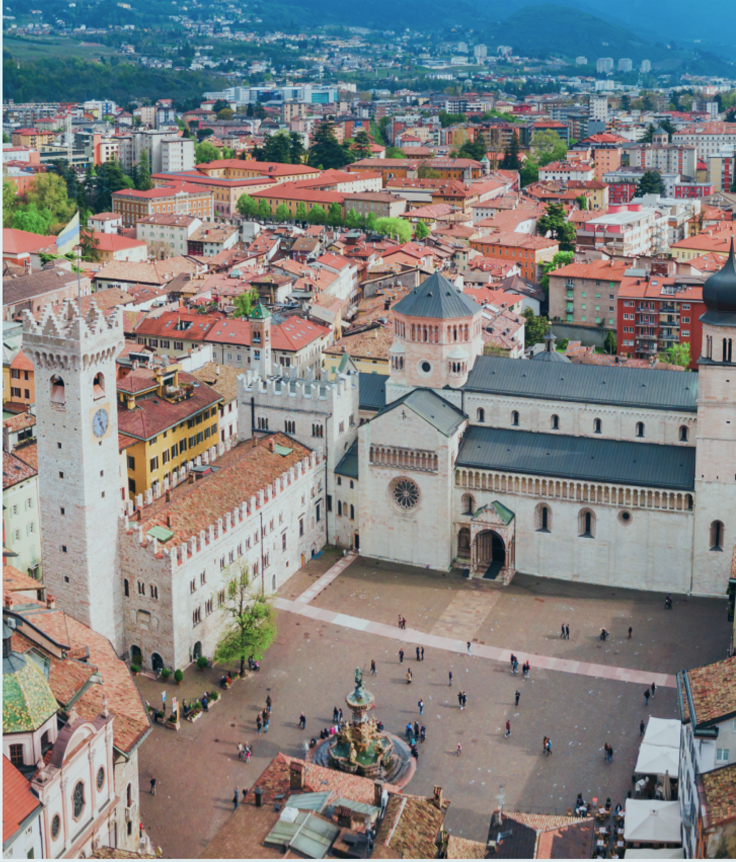 Piazza Duomo a Trento